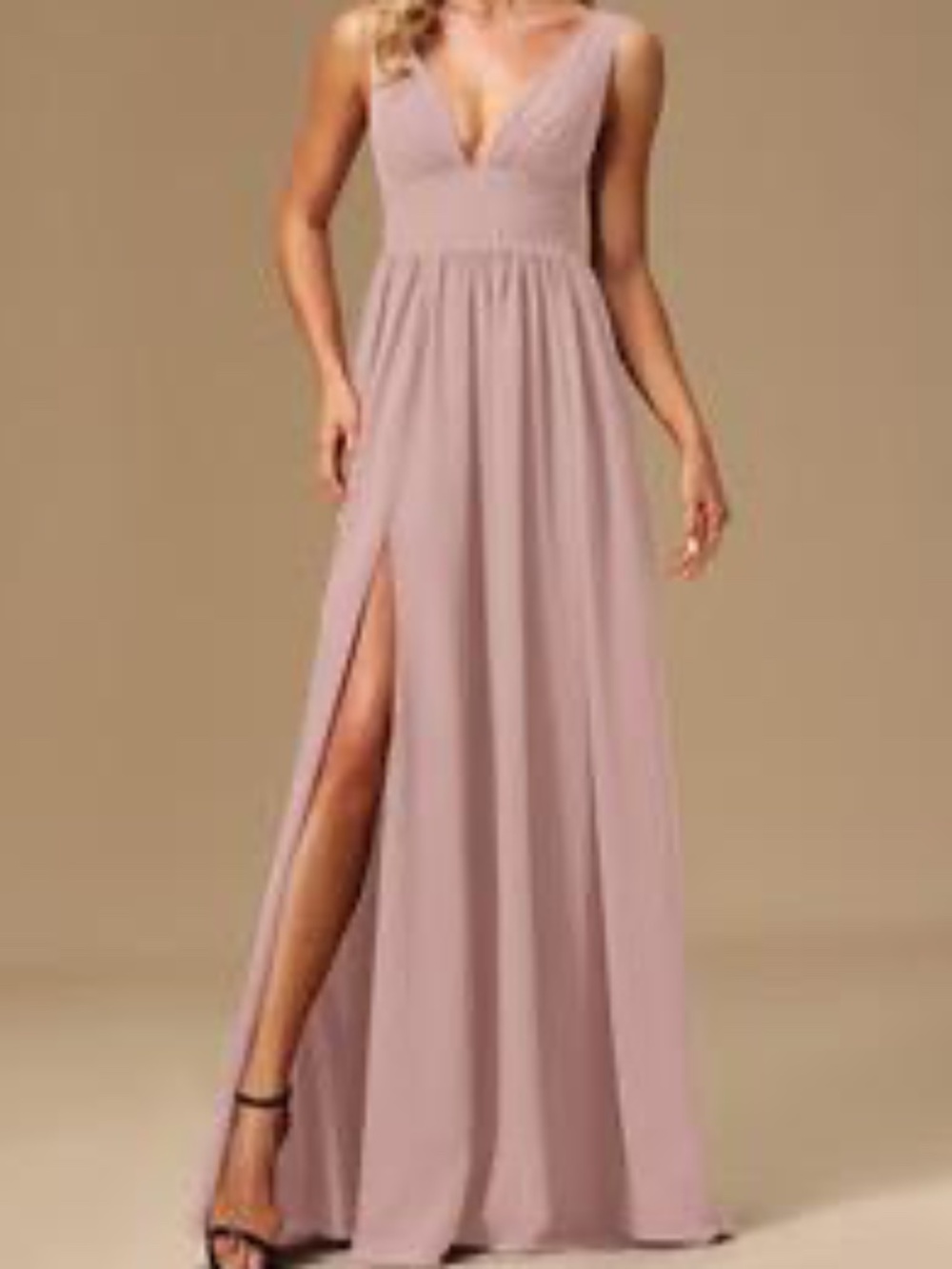 Pink bridesmaid dress